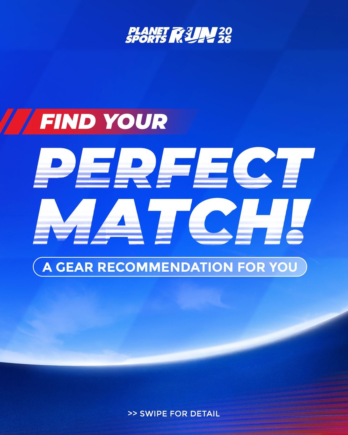 Planet Sports Run Facebook ad