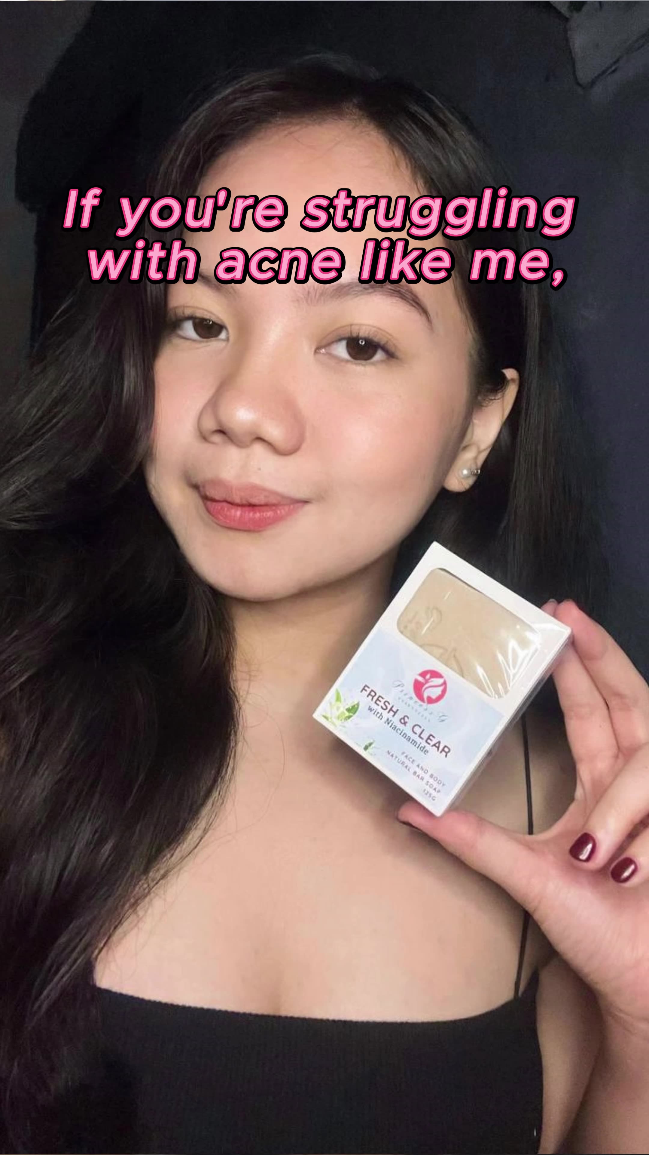 PrincessG Essentials Facebook ad: Road to Clear Skin Na!