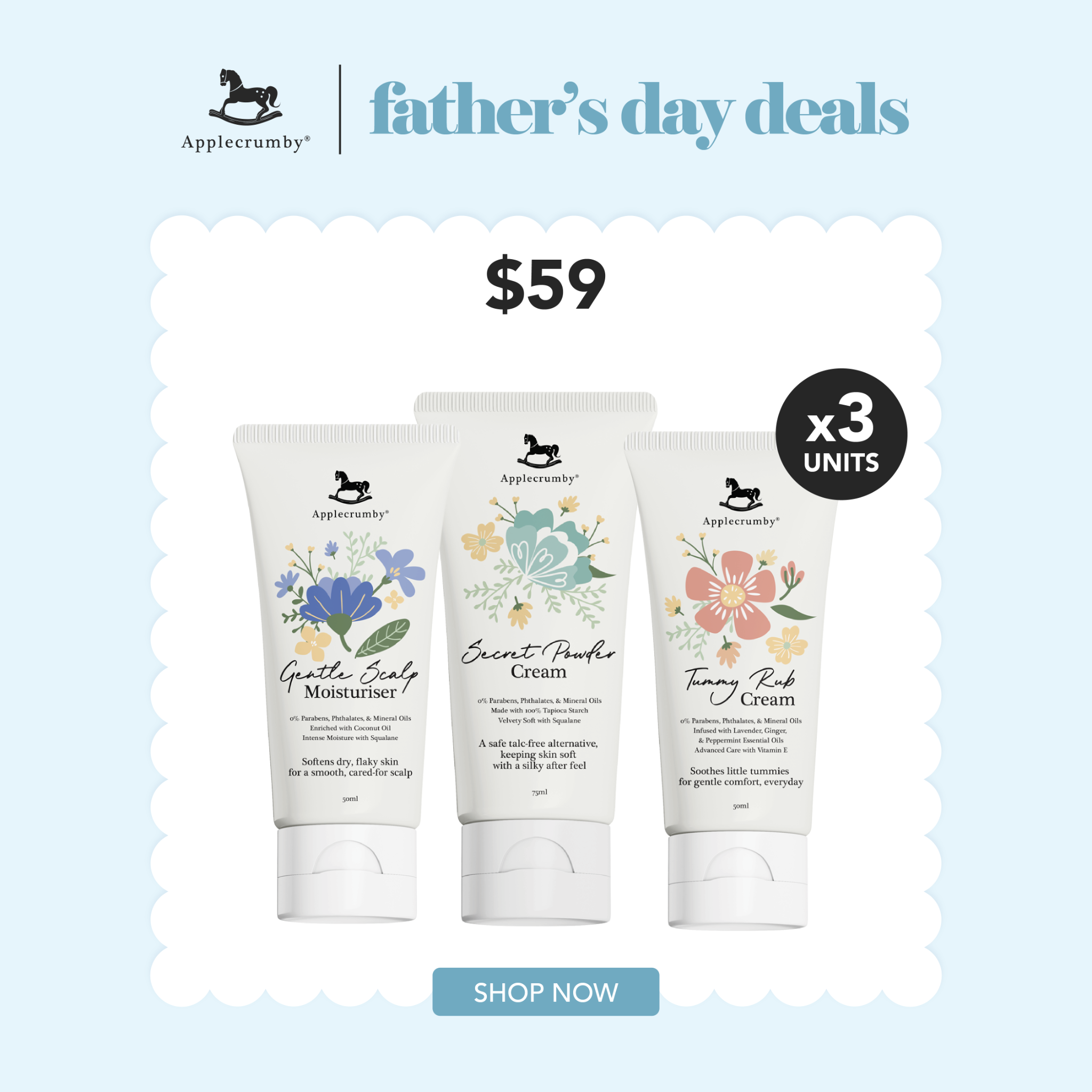 Applecrumby Singapore Facebook ad