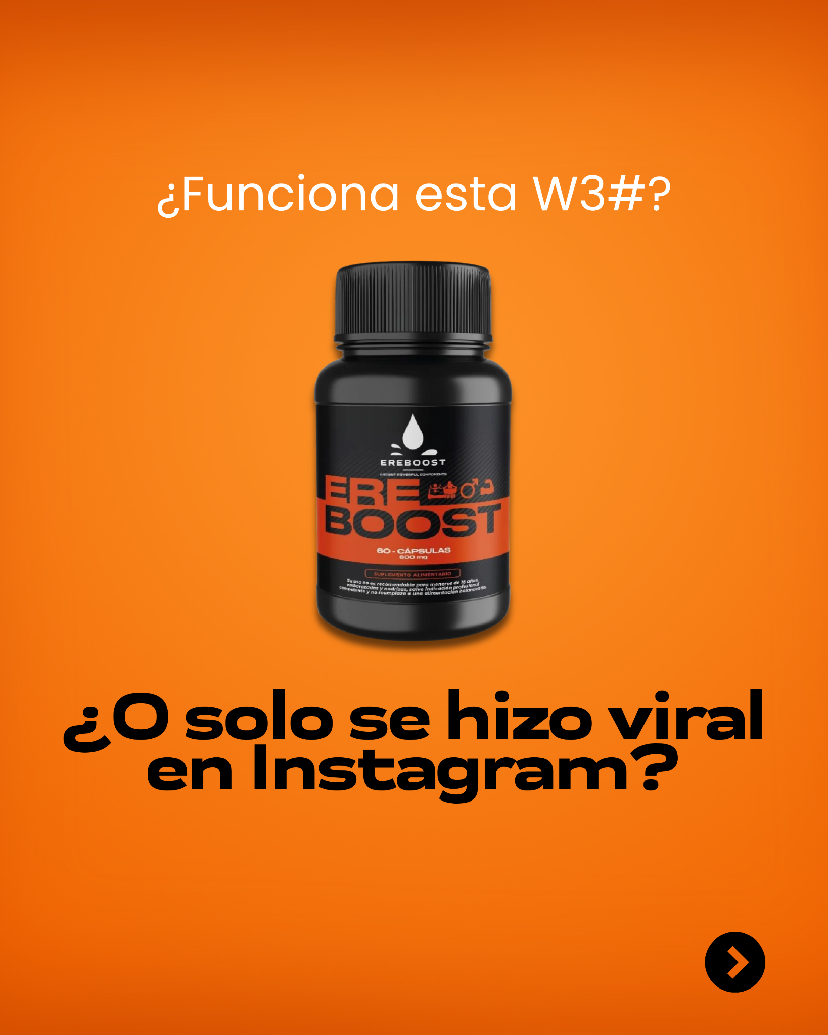 Ereboost Facebook ad: Desliza y descúbrelo