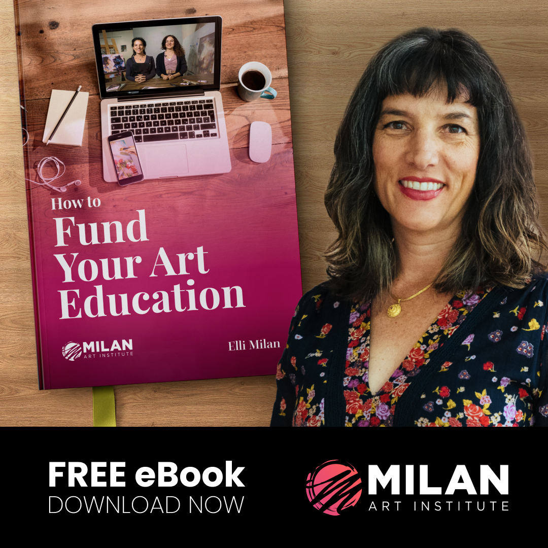 Milan Art Institute Facebook ad