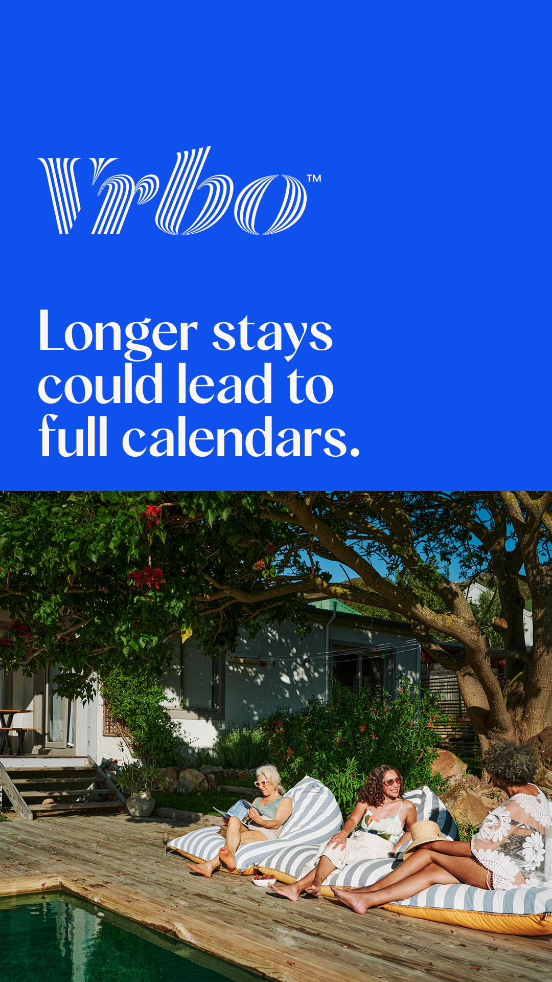 Vrbo Facebook ad from Aug 27, 2026