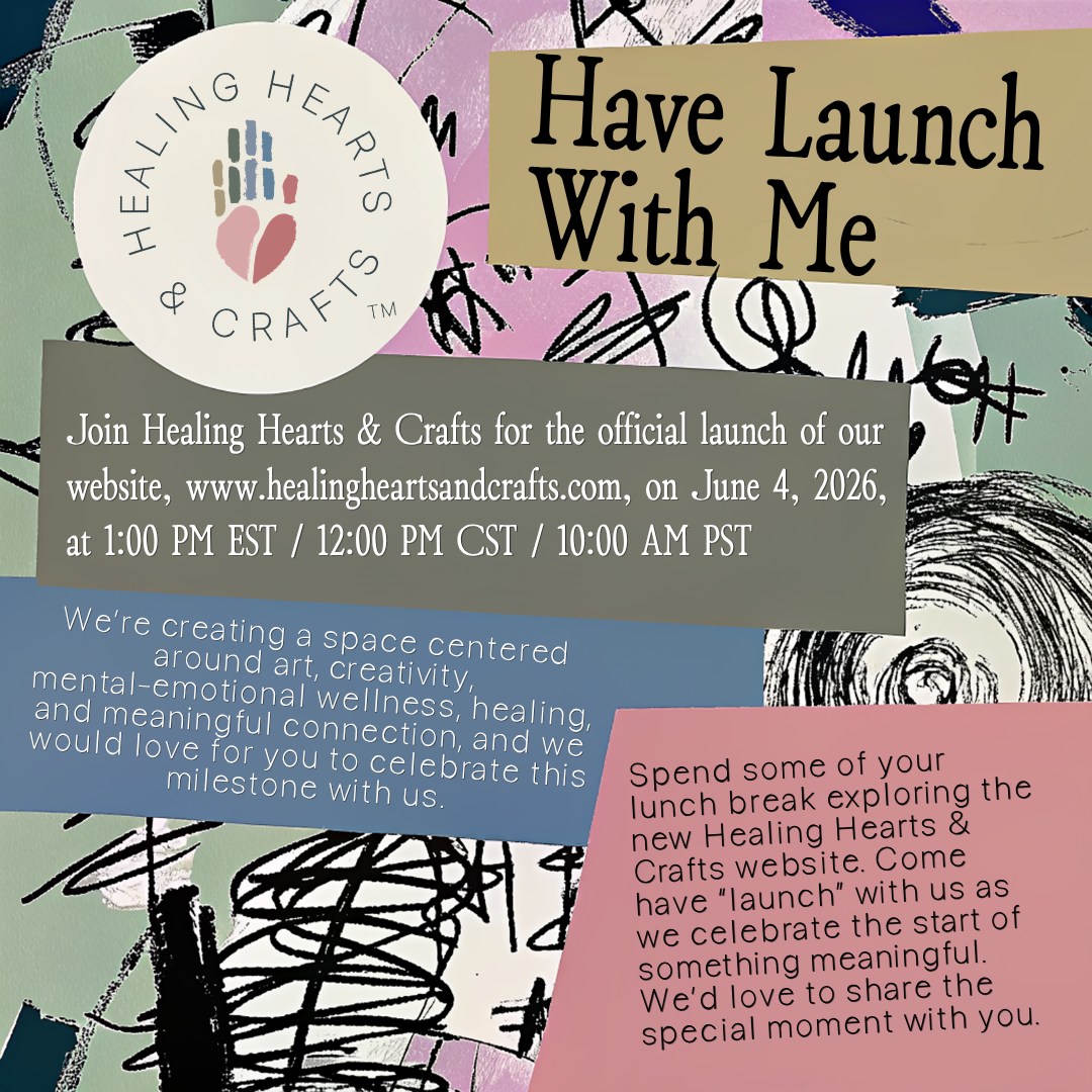 Healing Hearts & Crafts Facebook ad: For quite some time, I’ve been quietly creating…