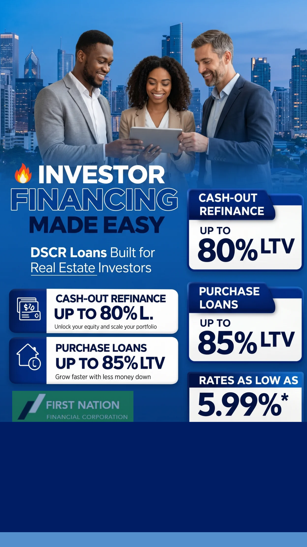 First Nation Financial Corp. Facebook ad
