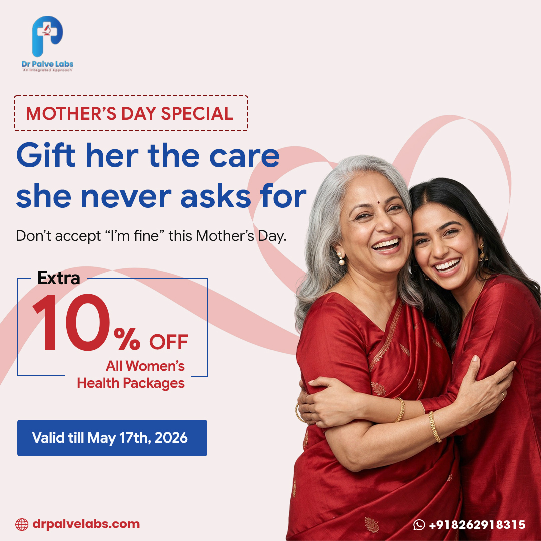 Dr Palve Labs Facebook ad: Women often ignore fatigue, irregular periods, thyroid…