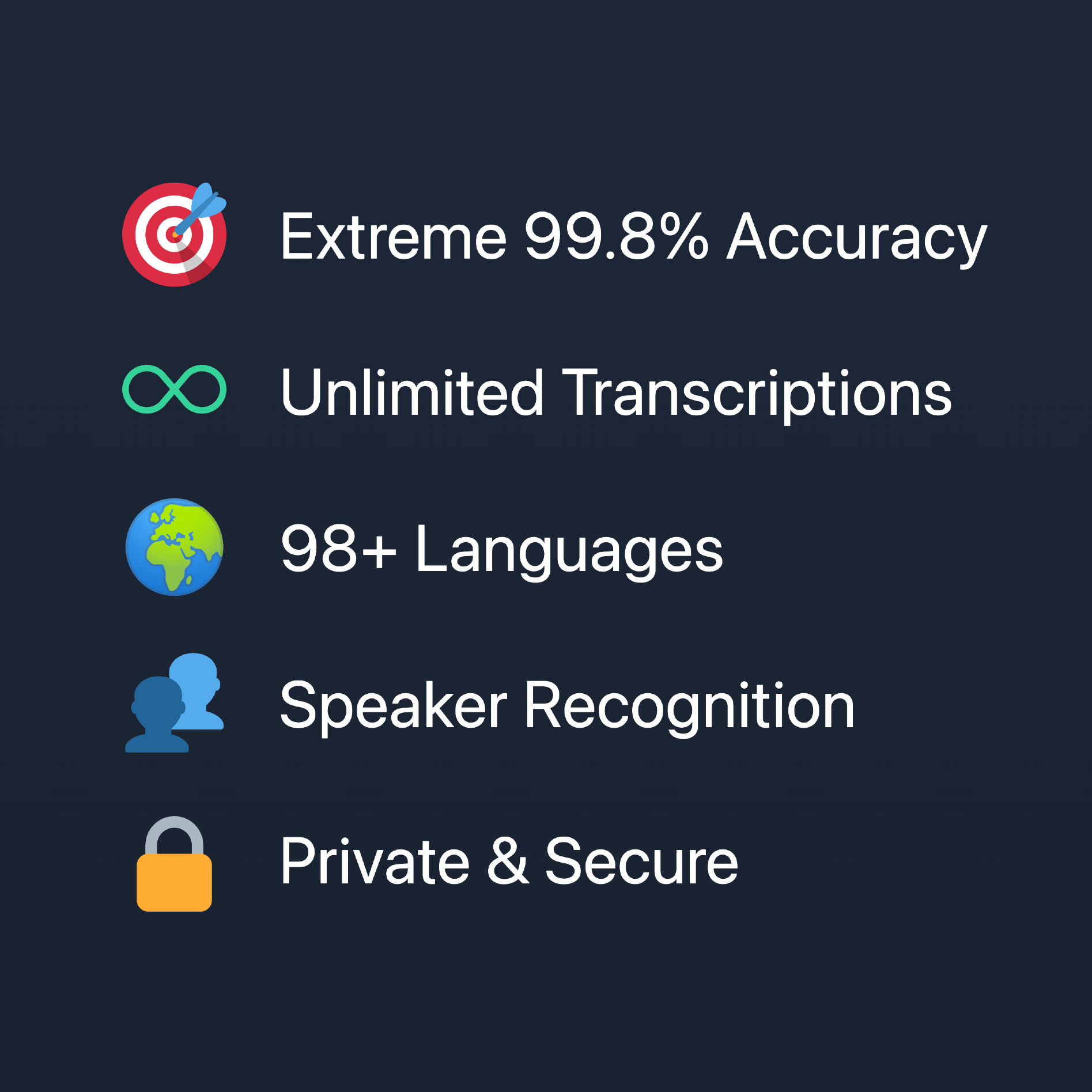 TurboScribe Facebook ad: Transcribe Audio and Video to Text
