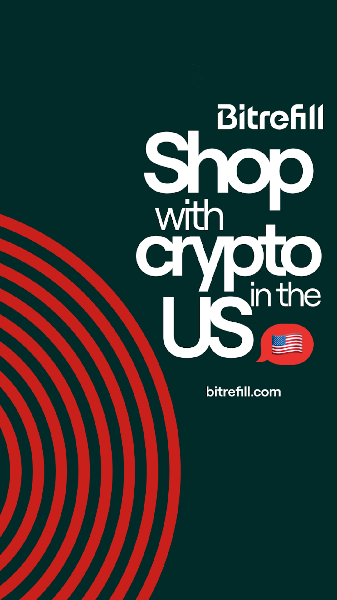 Bitrefill Facebook ad