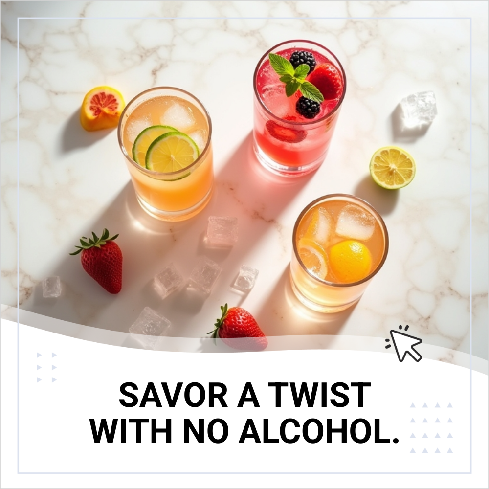 Roxy Finds Buzz Facebook ad: Best Non Alcoholic Drinks.