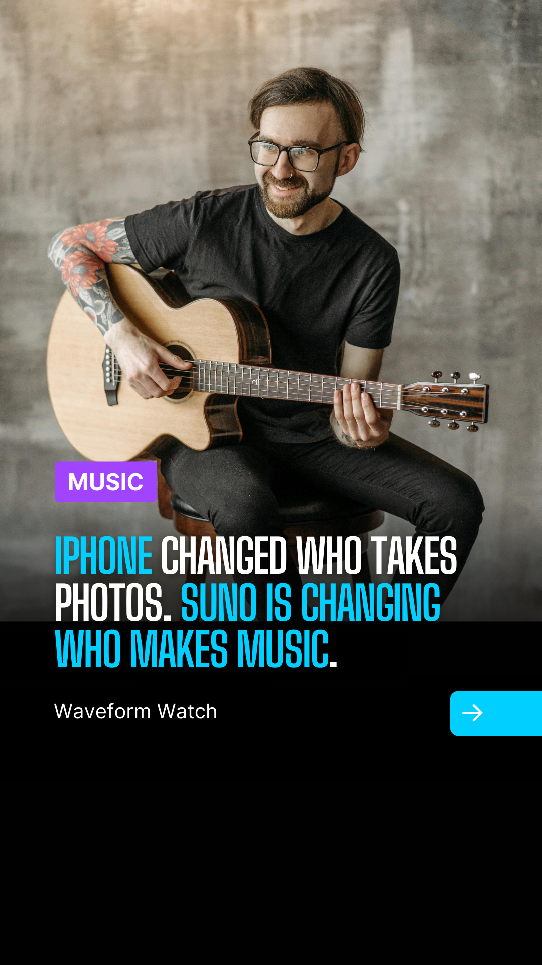 Waveform Watch Facebook ad