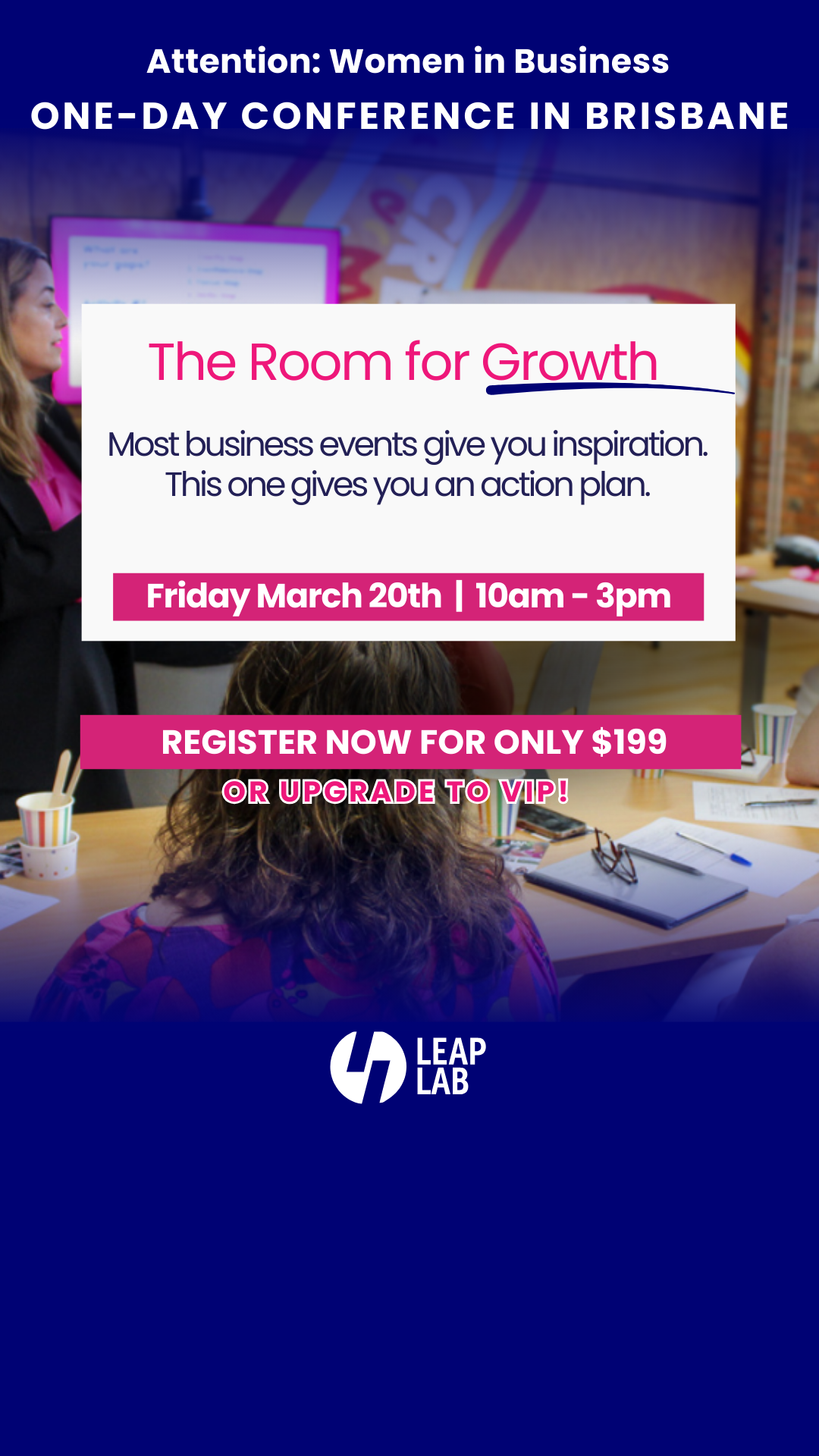 Leap Lab Facebook ad from Mar 13, 2026