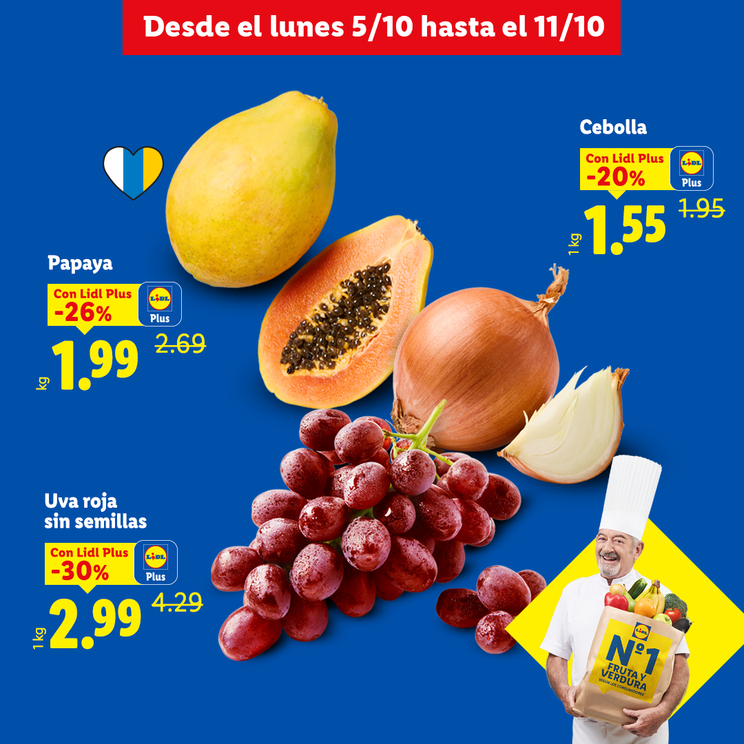 Lidl España Facebook ad: Esta semana, en Lidl, encuentra tus productos favoritos…
