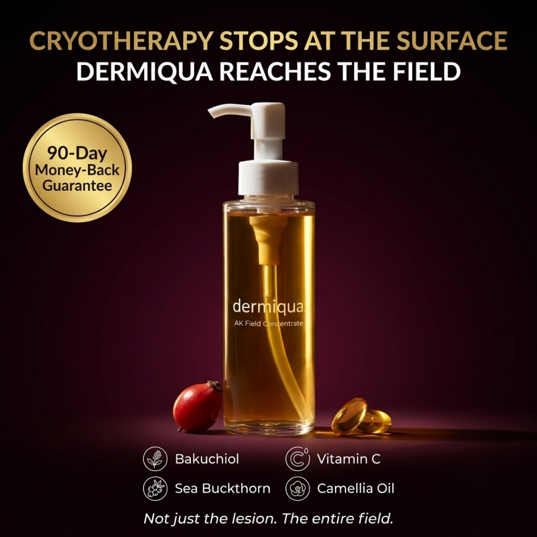 Dermiqua Facebook ad: Stop putting it off. Save up to 60% ends soon.