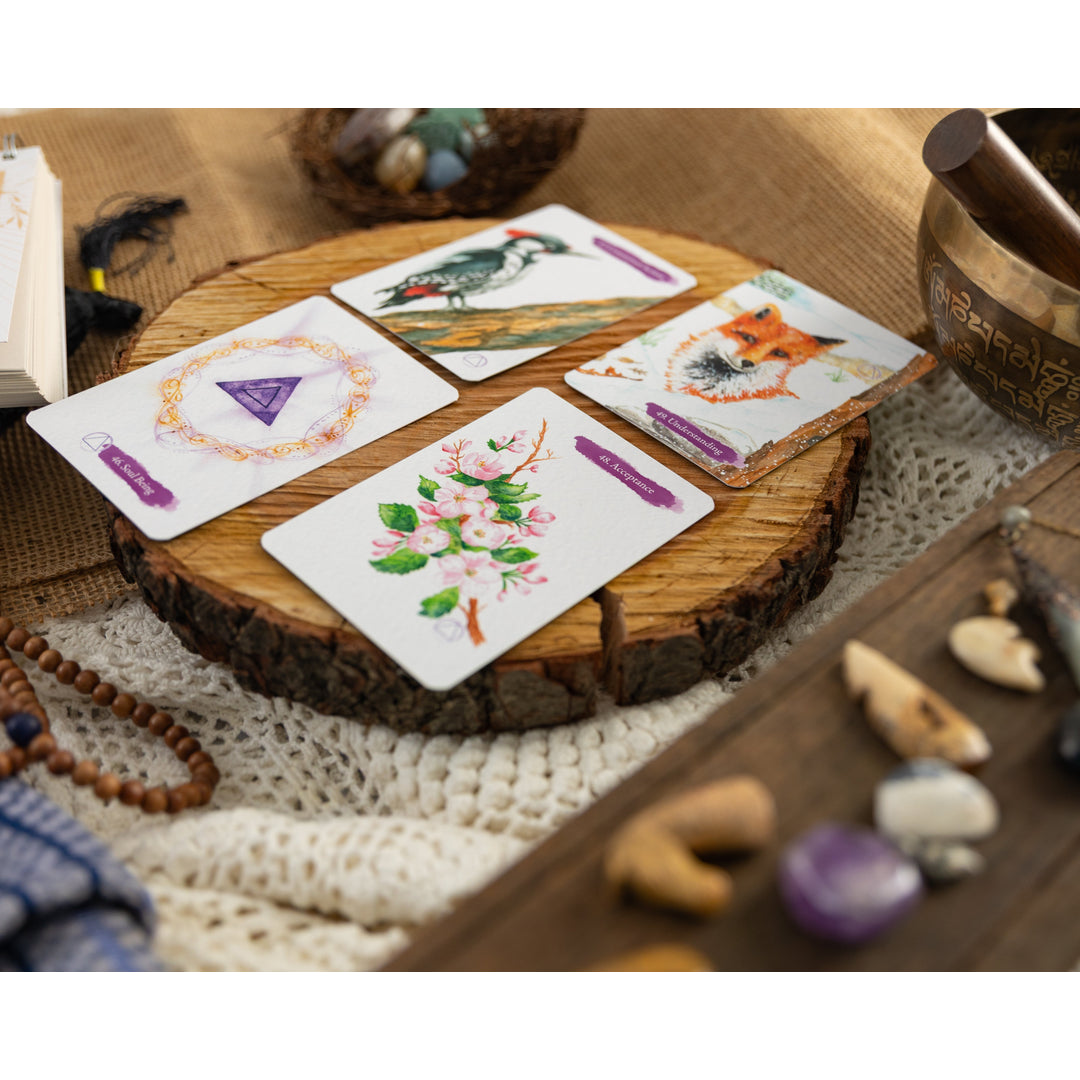 Sacred Witness Oracle Facebook ad: Get 20% off your first order.