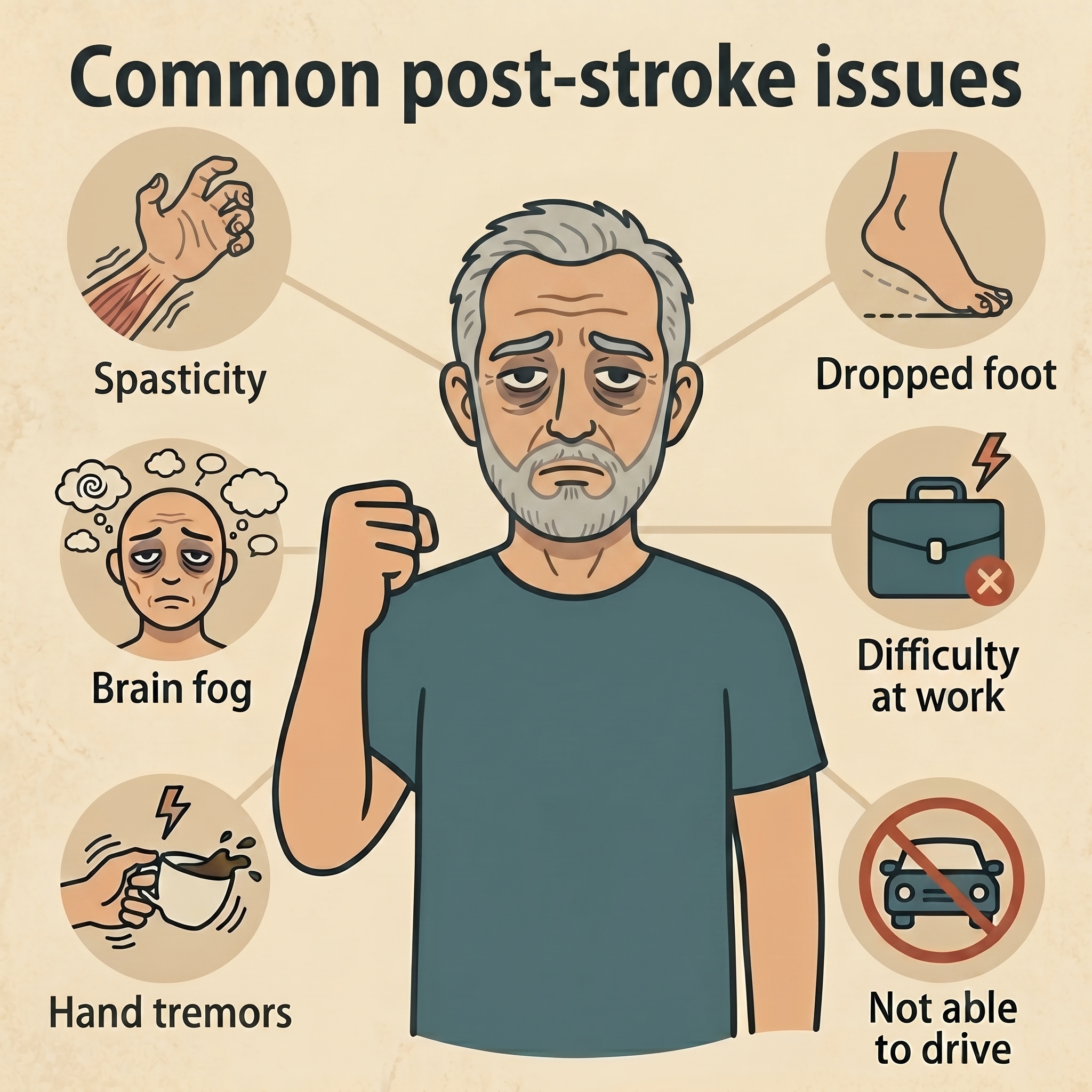 Post-Stroke Recovery Community Facebook ad