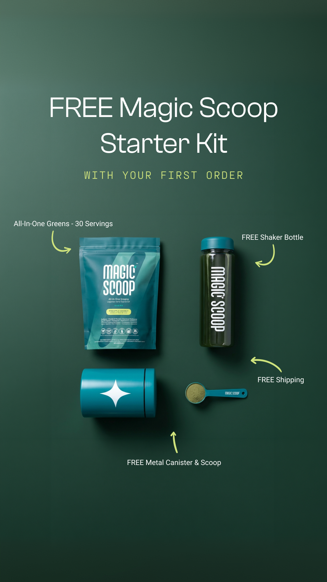 Magic Scoop Facebook ad