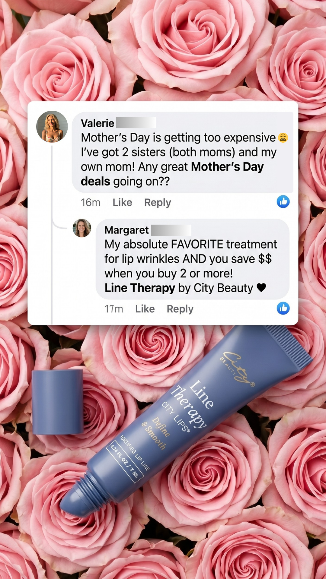 City Beauty Facebook ad