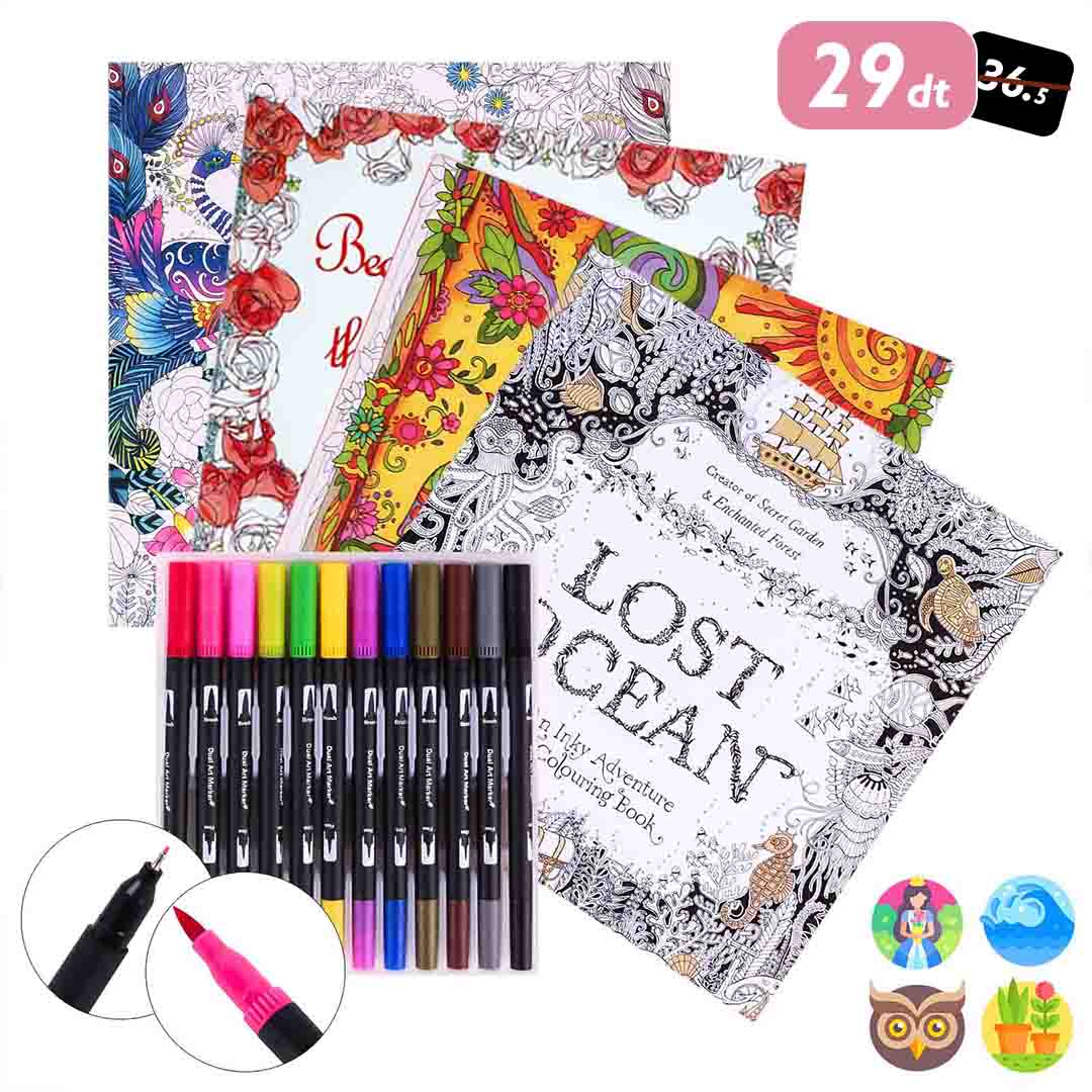 Librairie Oxford City Facebook ad: Pack Mandalas بـ 29dt