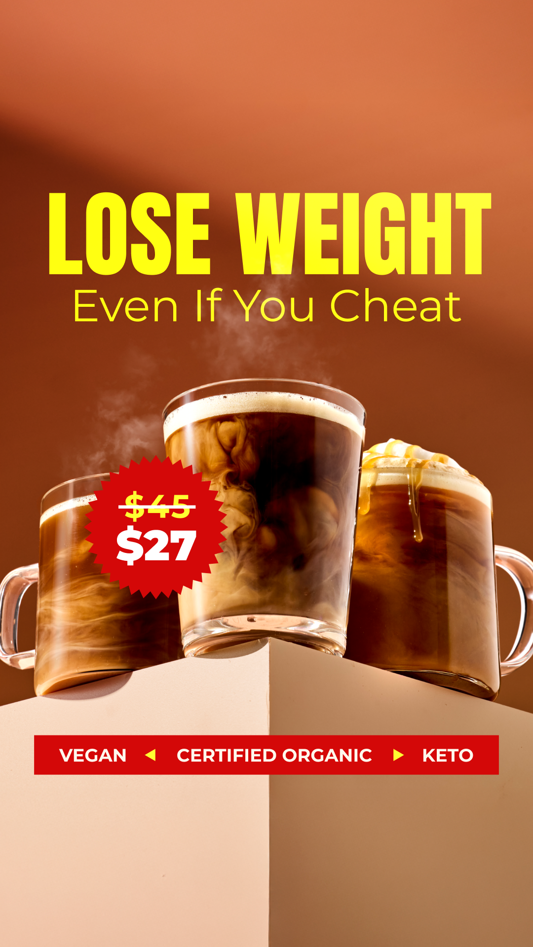 RYZE Superfoods Facebook ad
