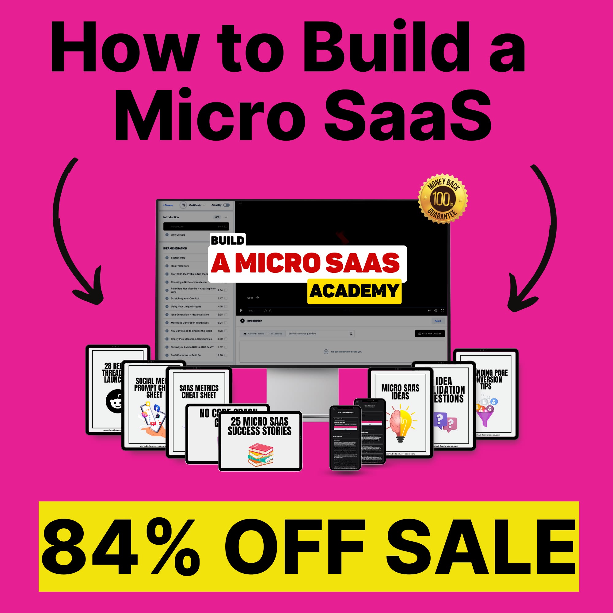 Build a Micro SaaS Facebook ad