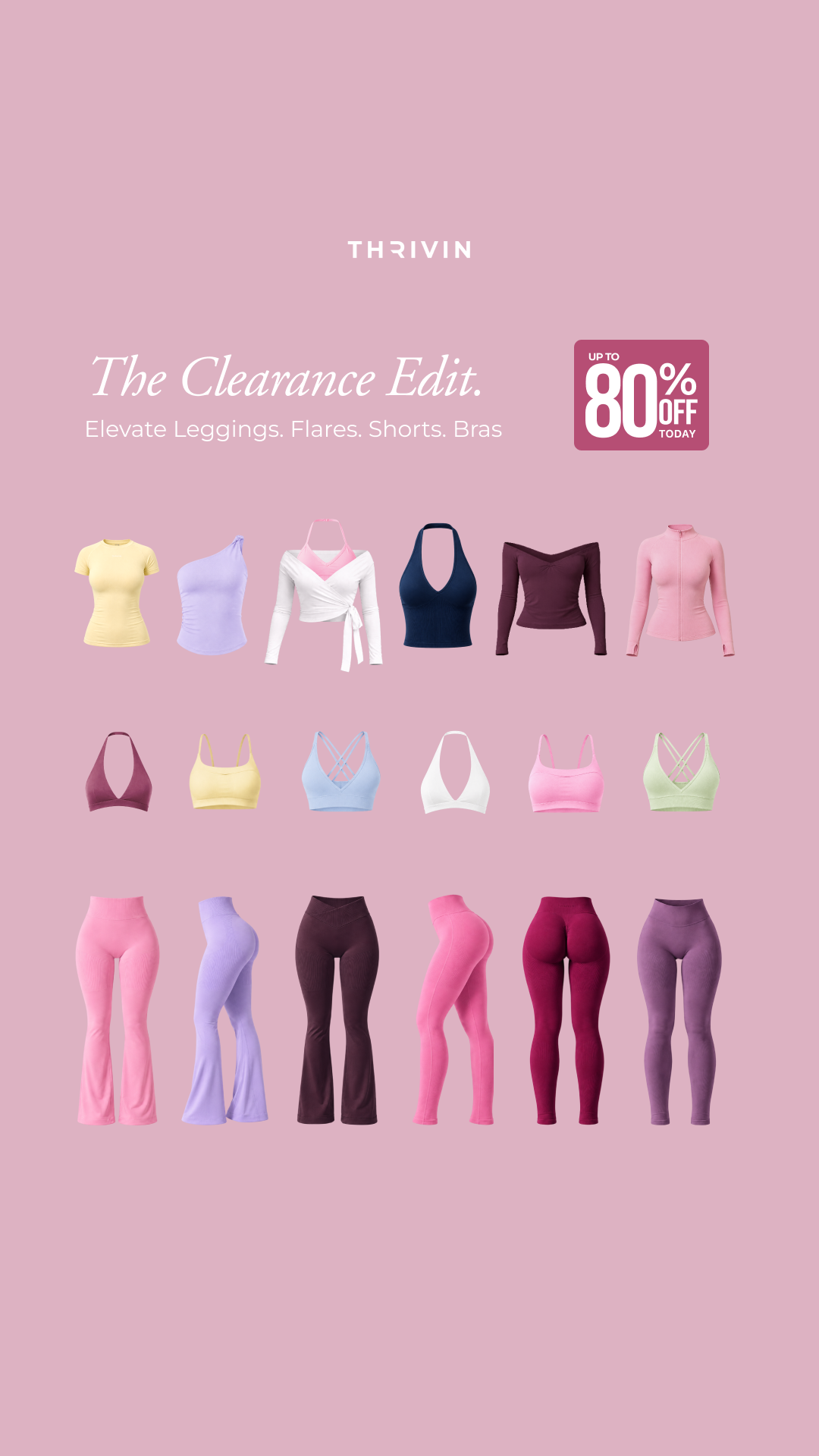 Thrivin Gymwear Facebook ad: If You Missed It Before…