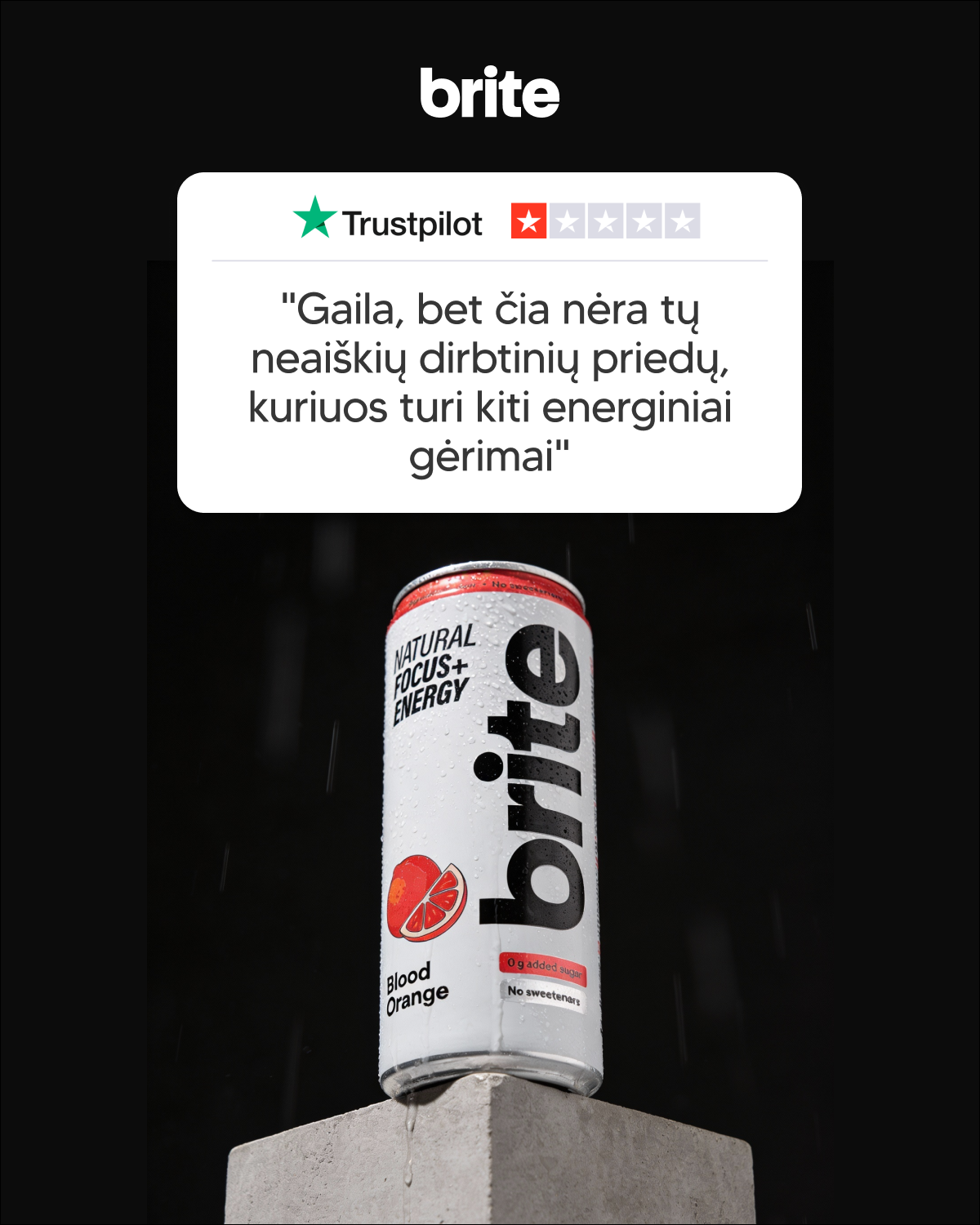 Brite Facebook ad