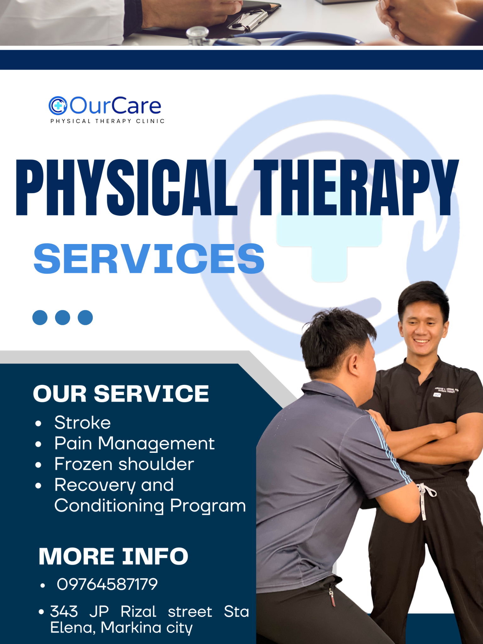 OurCare Physical Therapy Facebook ad: Looking for the Best physical therapy care in…