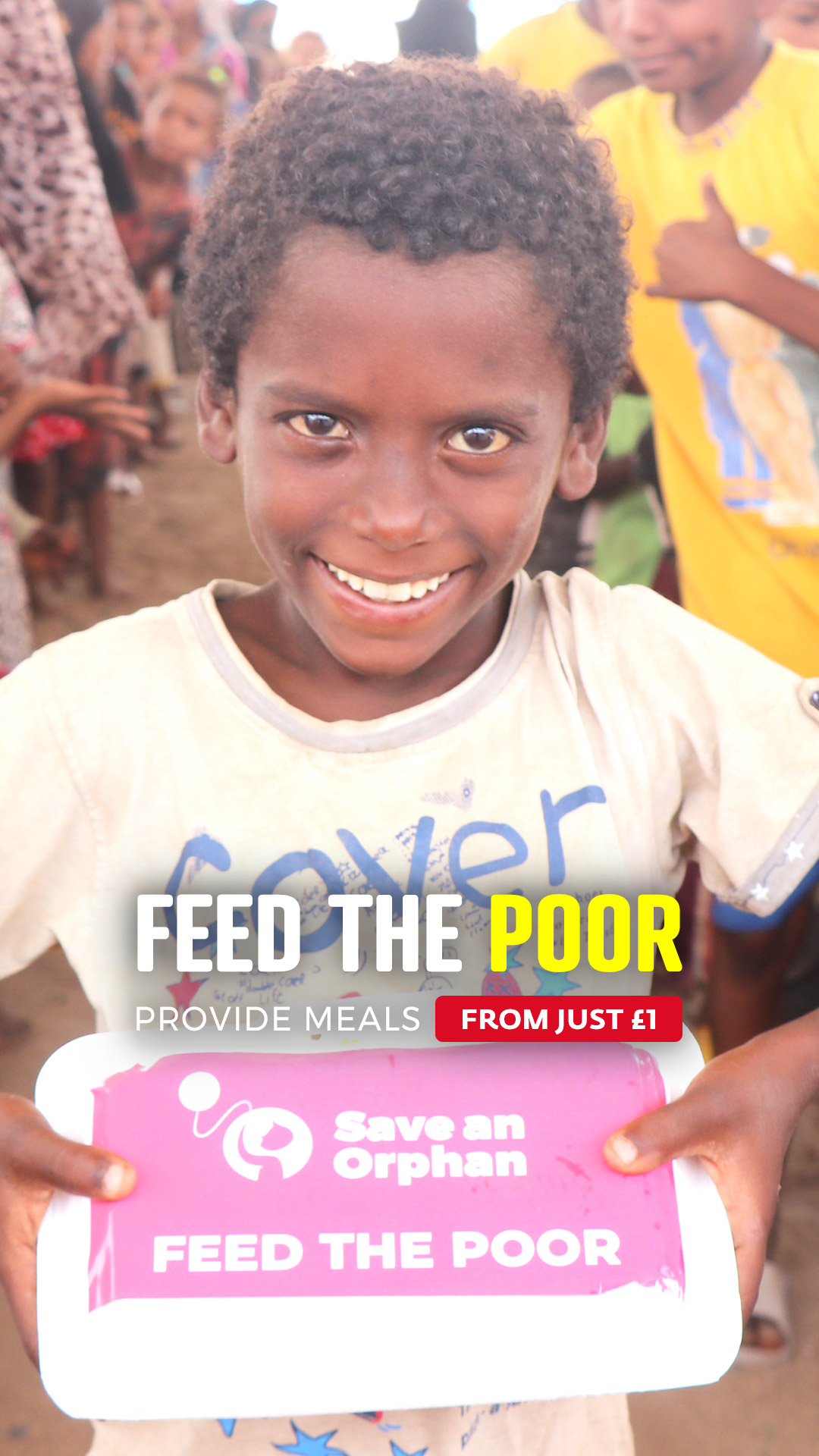 Save An Orphan Facebook ad