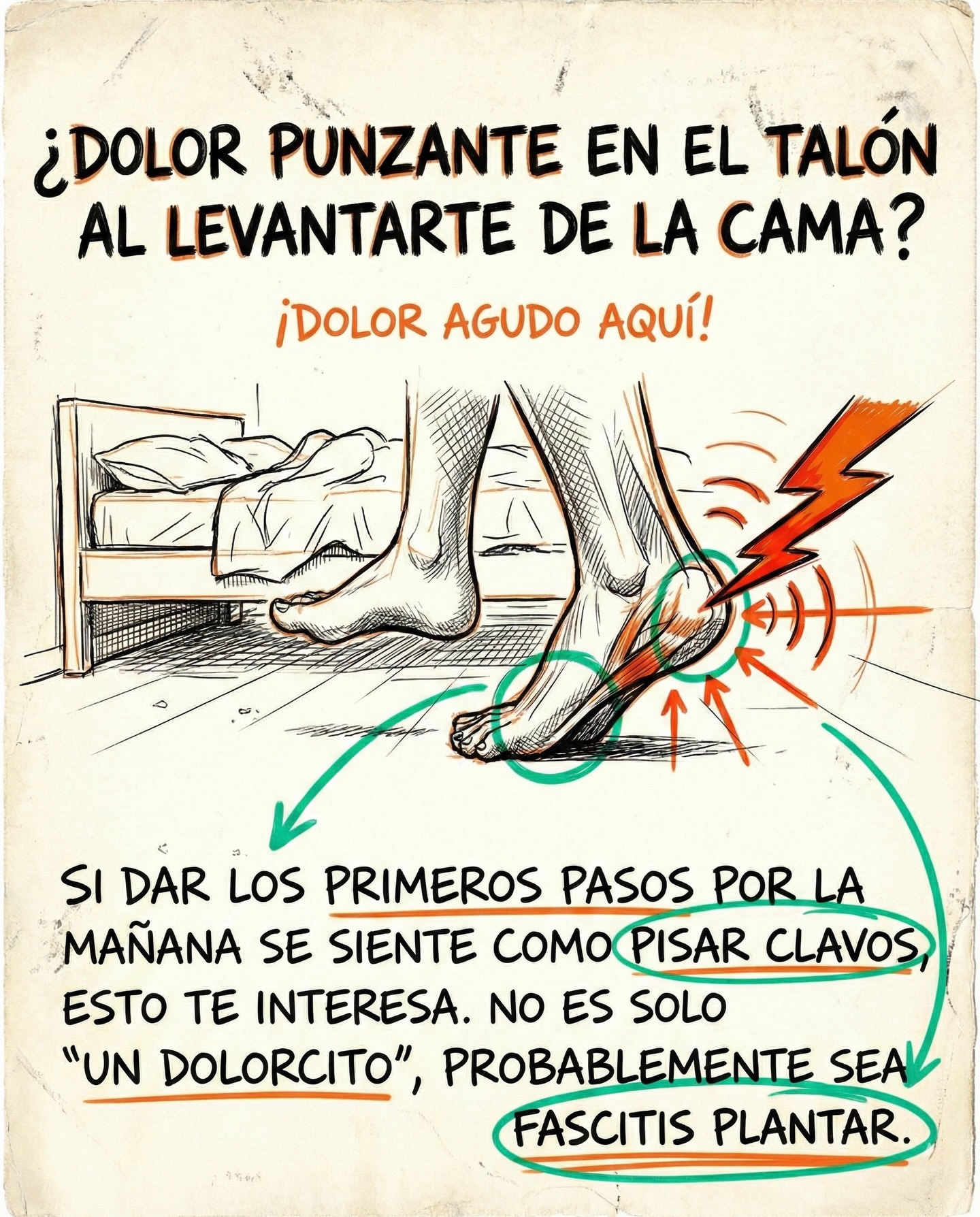 Evolvere Training Lab Facebook ad: FASCITIS PLANTAR