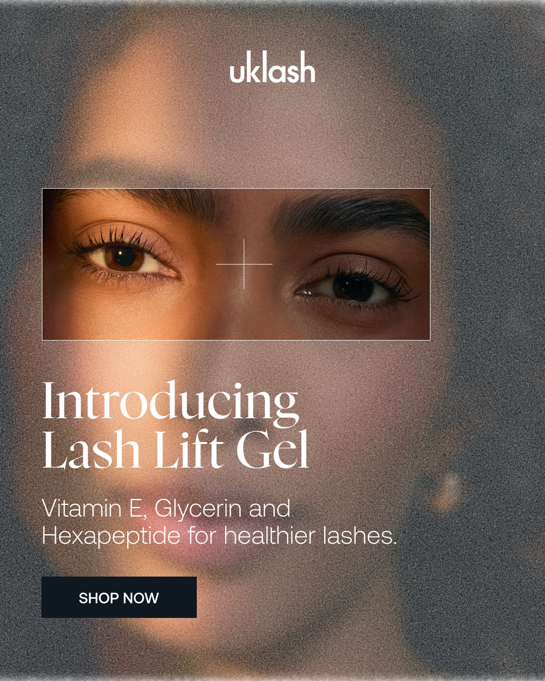 Uklash Facebook ad: Your Natural Lashes, Elevated.