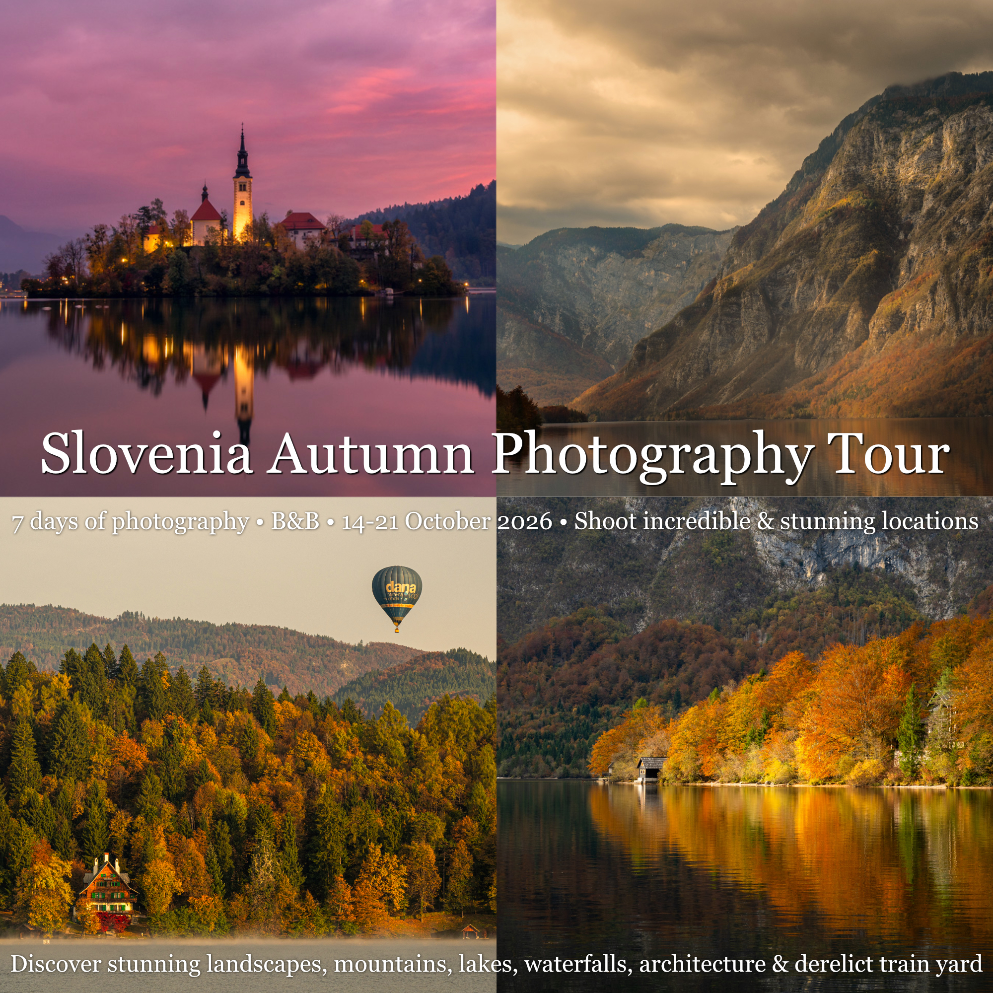 Steven Gosling Photography Facebook ad: Highly Rated Photography Tours & Photo Workshops