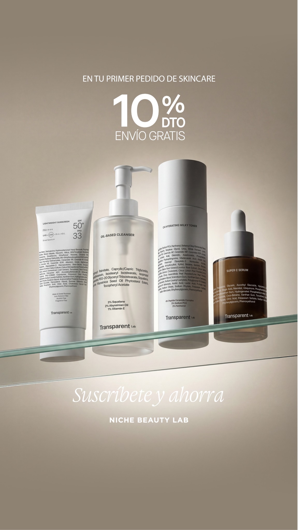 Niche Beauty Lab Facebook ad: La guía definitiva sobre SPF