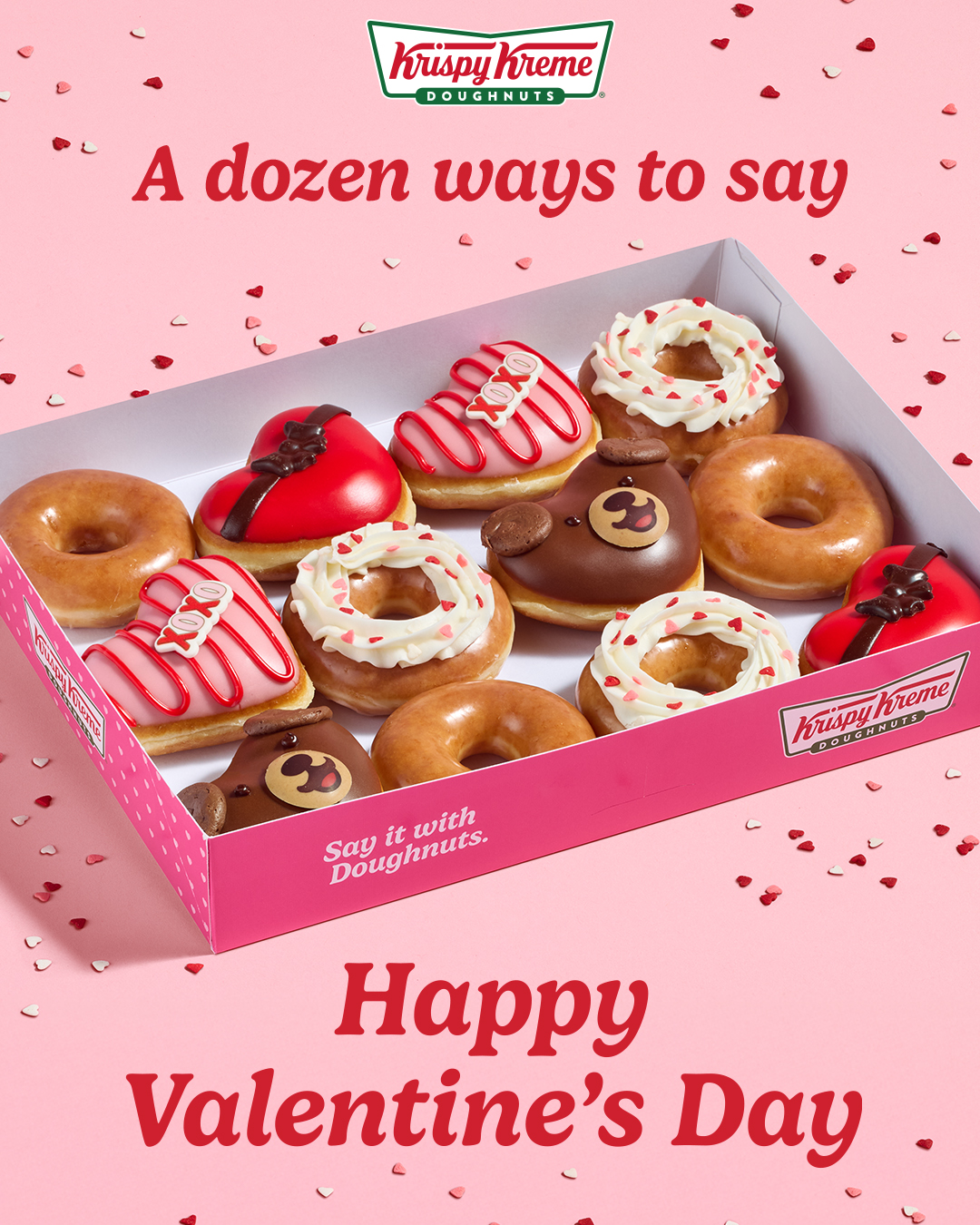 Krispy Kreme Doughnuts Facebook ad from Feb 3, 2026
