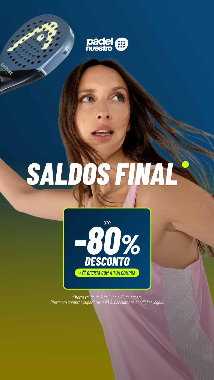 Padel Nuestro España Facebook ad