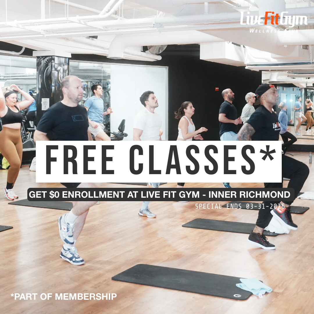Live Fit Gym Facebook ad