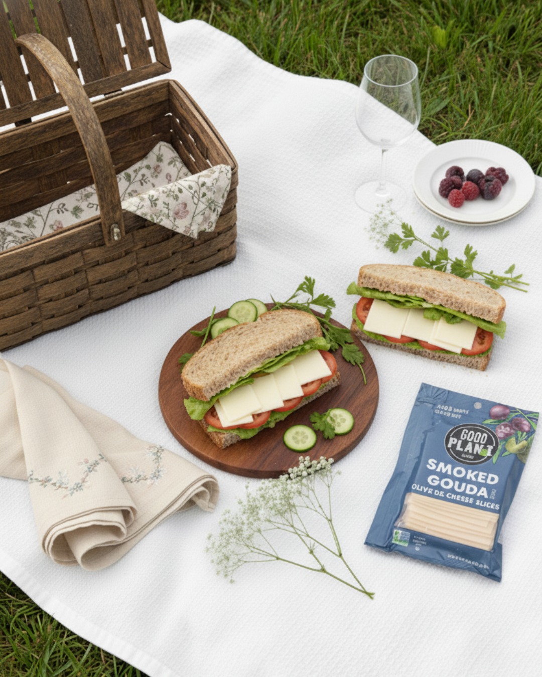 GOOD PLANeT Foods Facebook ad: Blue skies. Sunshine.