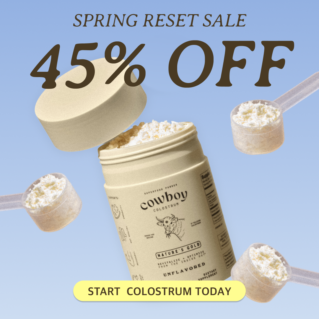 Cowboy Colostrum Facebook ad
