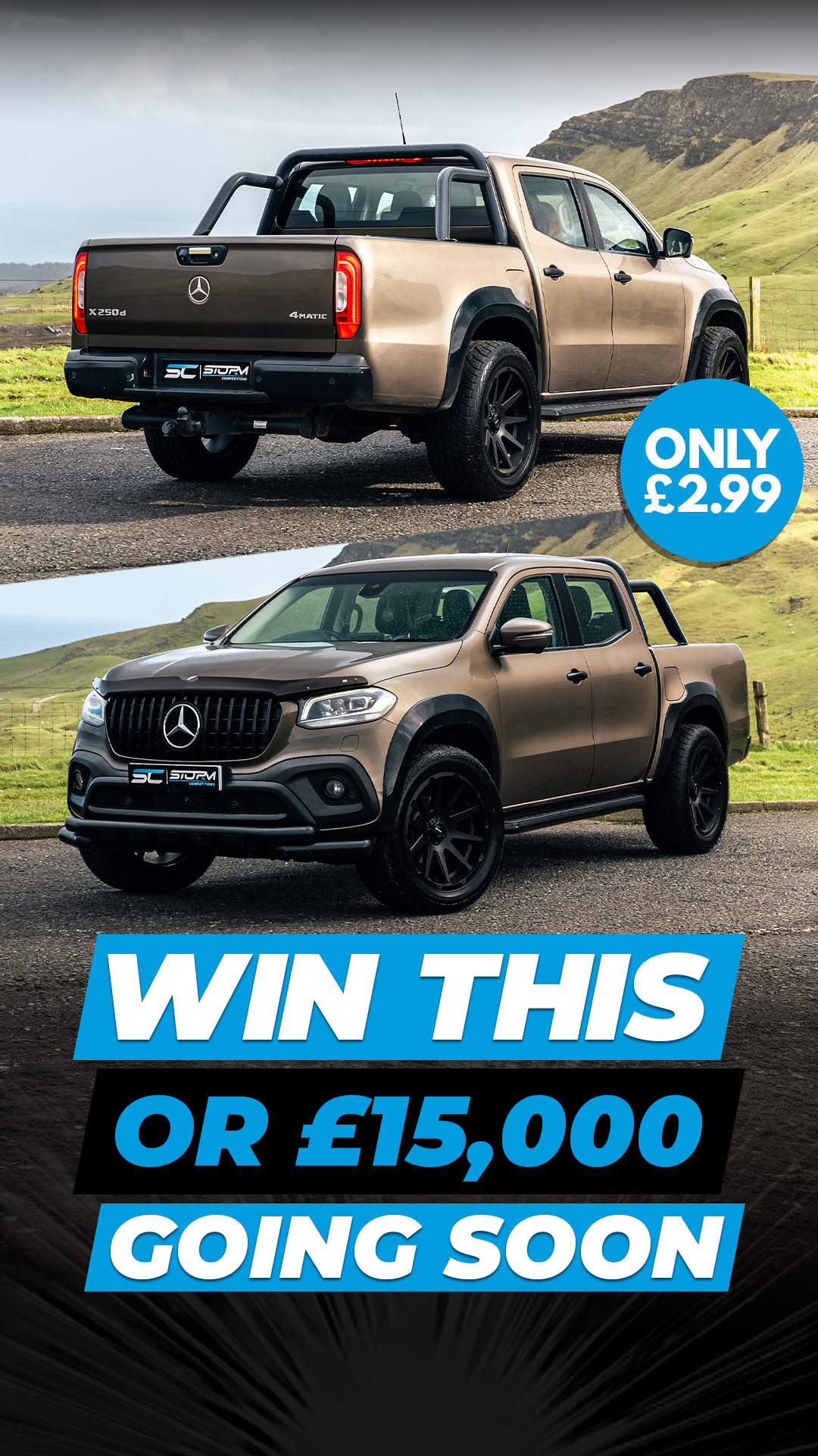 Storm Competitions Facebook ad