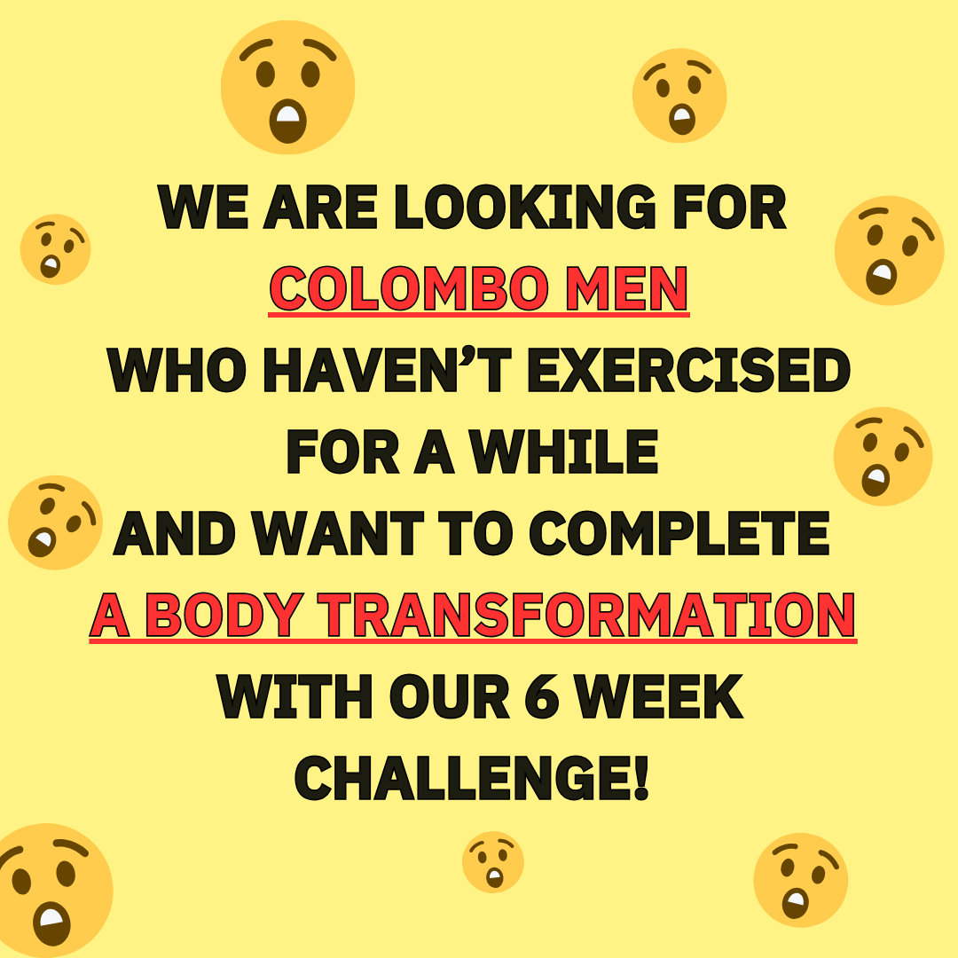 FitRoots Colombo Facebook ad: COLOMBO Men 40+ Get Lean