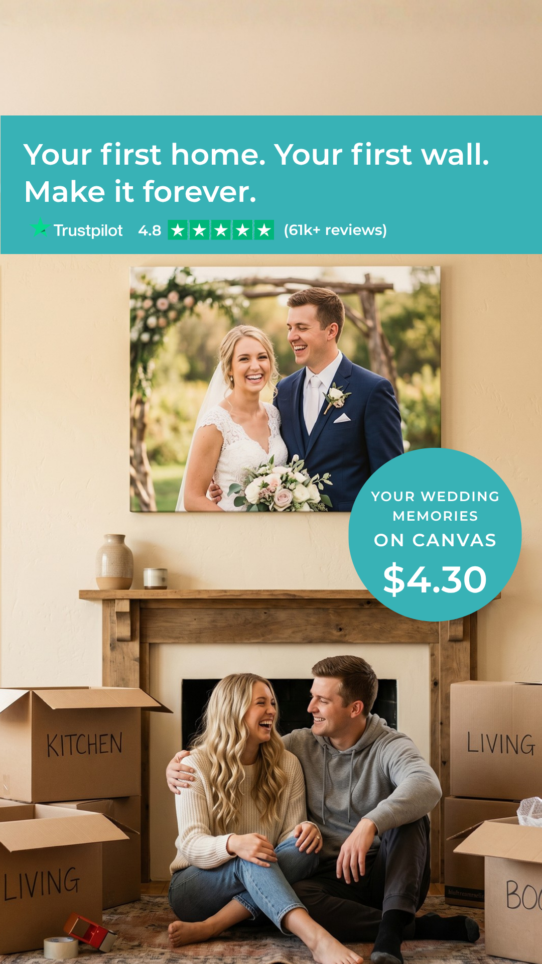 CANVASDISCOUNT.com Facebook ad