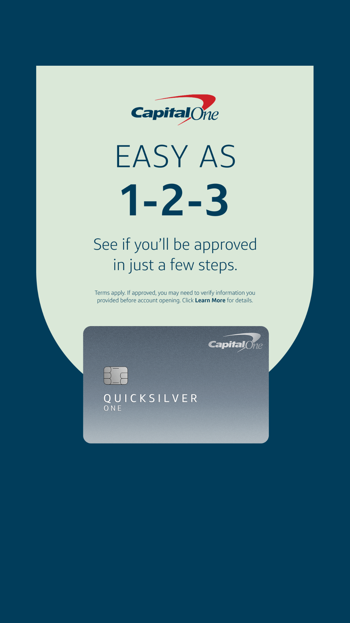 Capital One Facebook ad