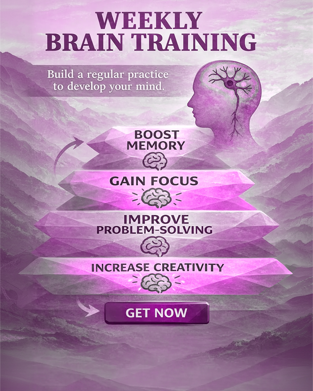 Create your growth path Facebook ad: Get Your Personalized Training Plan