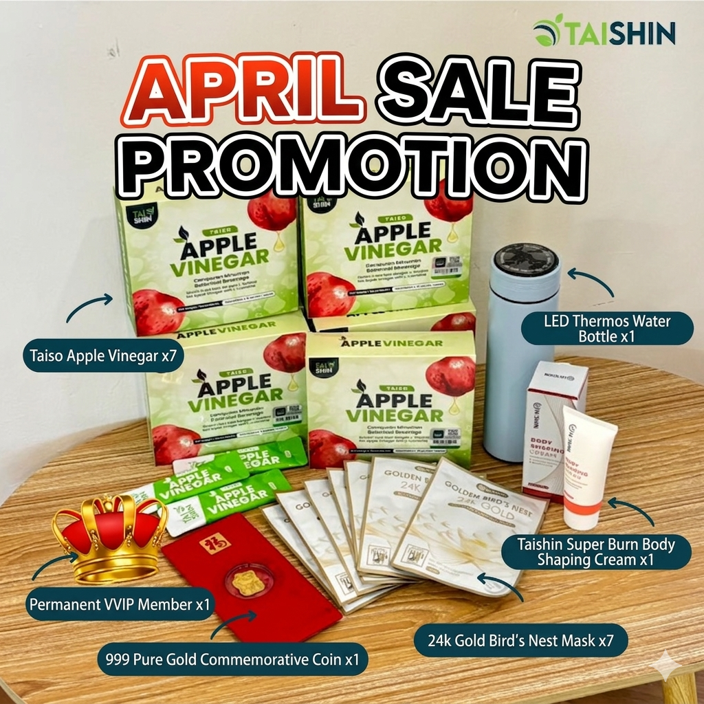 TAISO 有机瘦身醋 Facebook ad