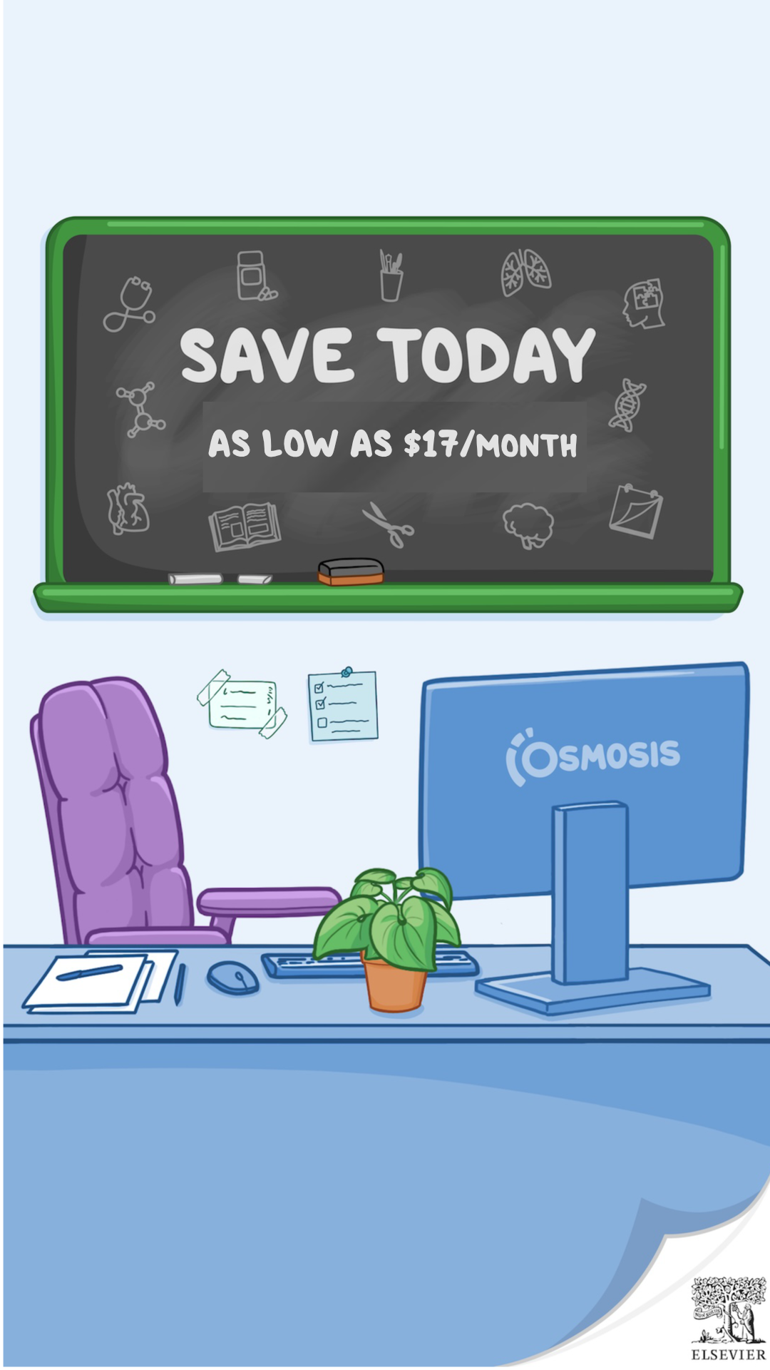 Osmosis from Elsevier Facebook ad