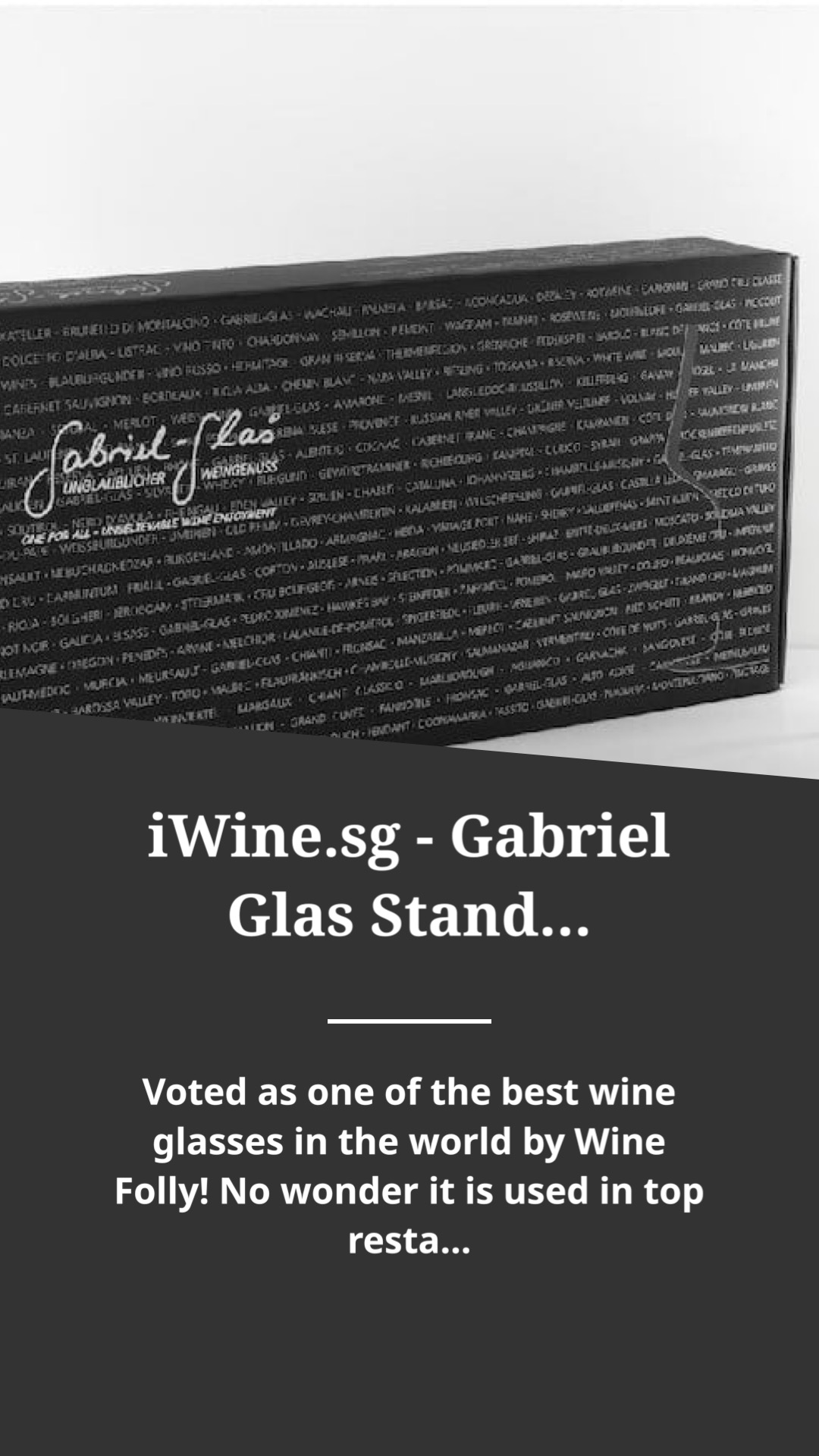 iWine.sg Facebook ad