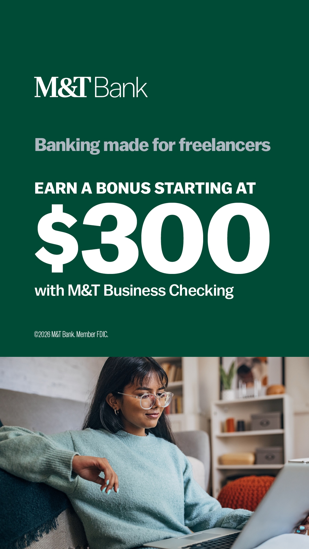 M&T Bank Facebook ad