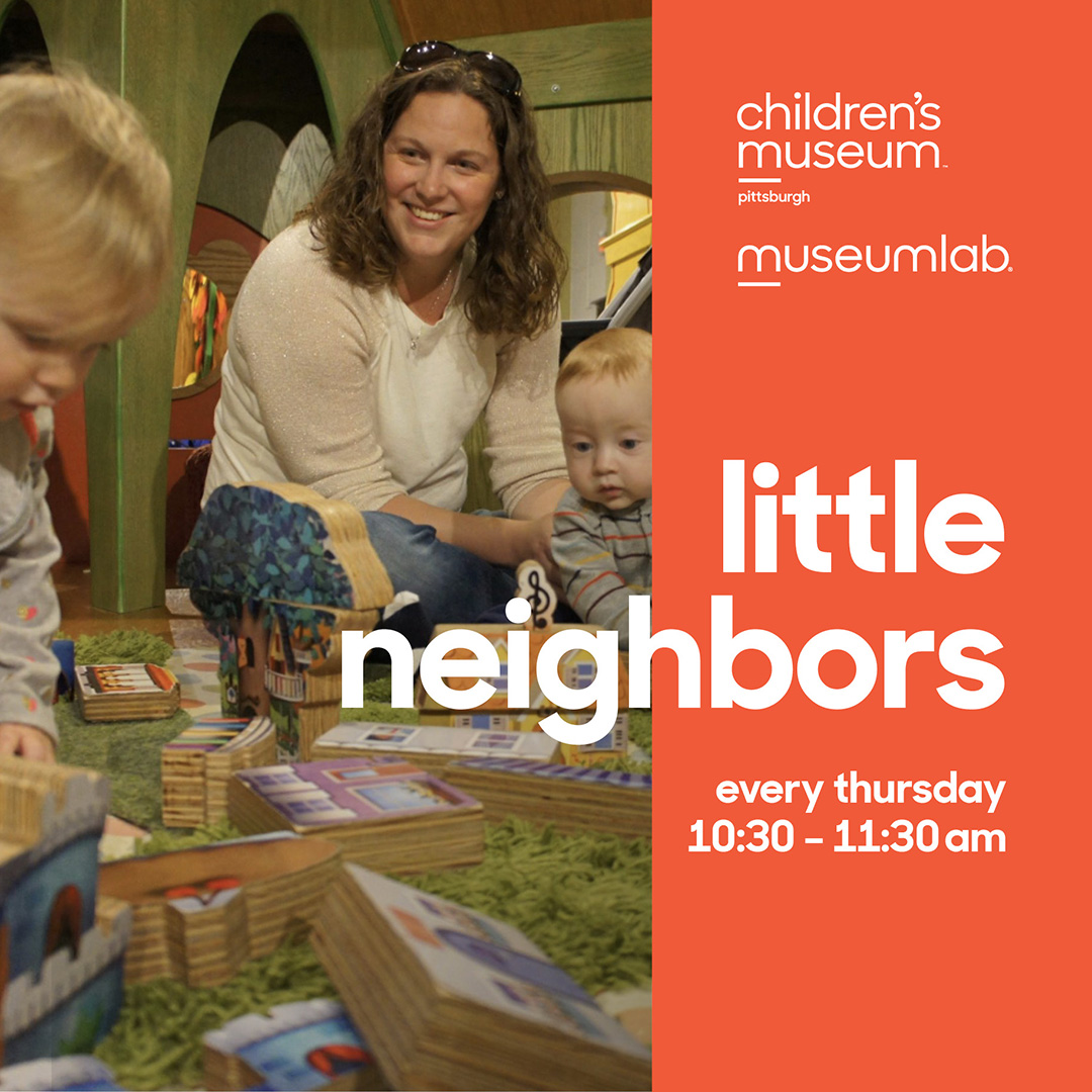 Children's Museum of Pittsburgh Facebook ad: Join us on Thursdays from 10:30am-11:30am for Little…