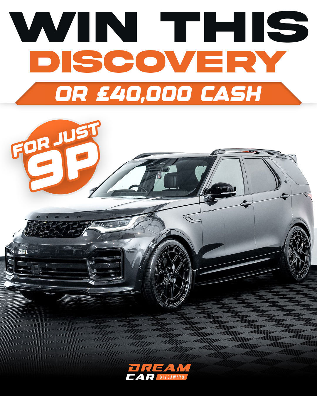 Dream Car Giveaways Facebook ad