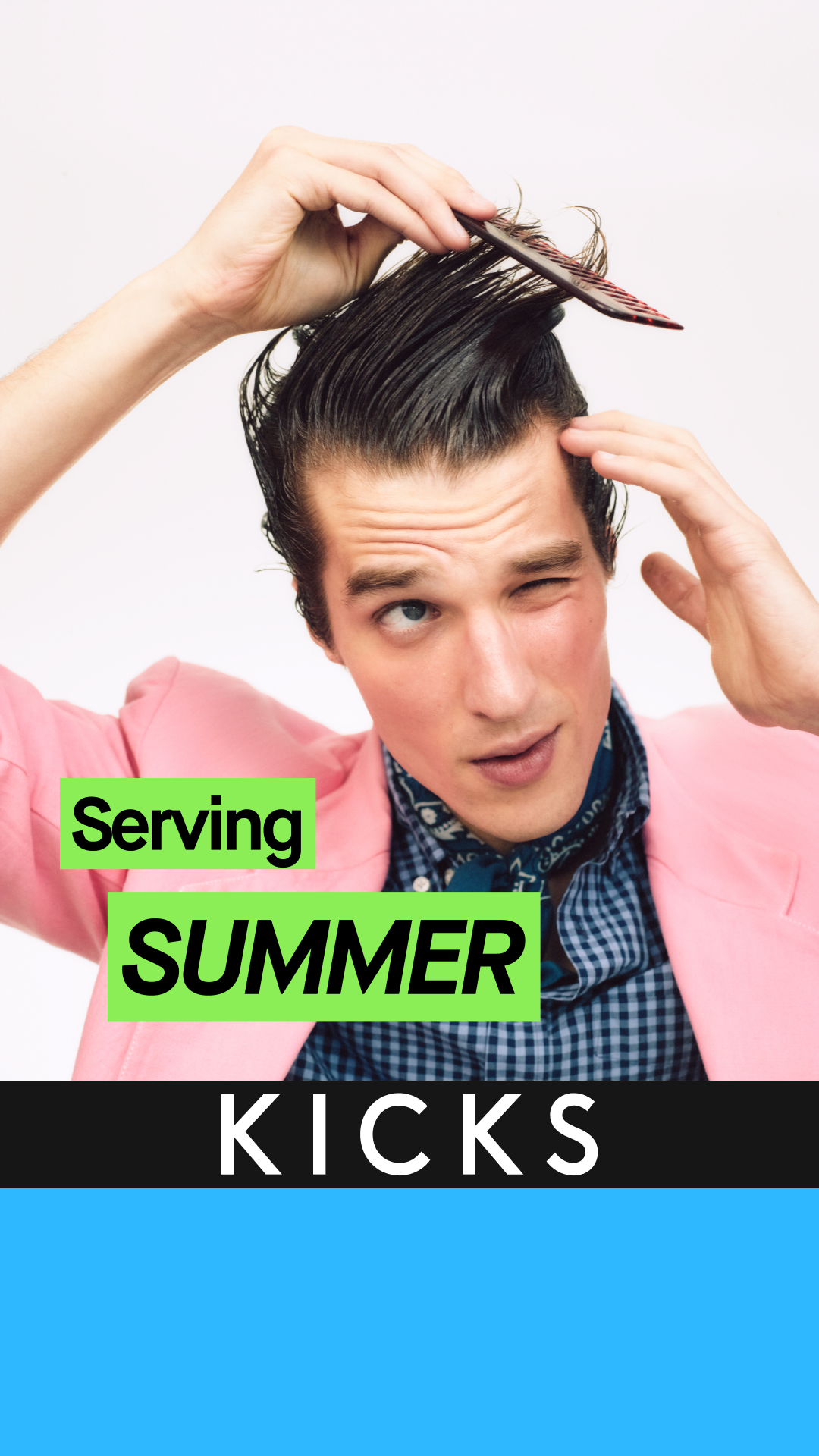 KICKS Facebook ad