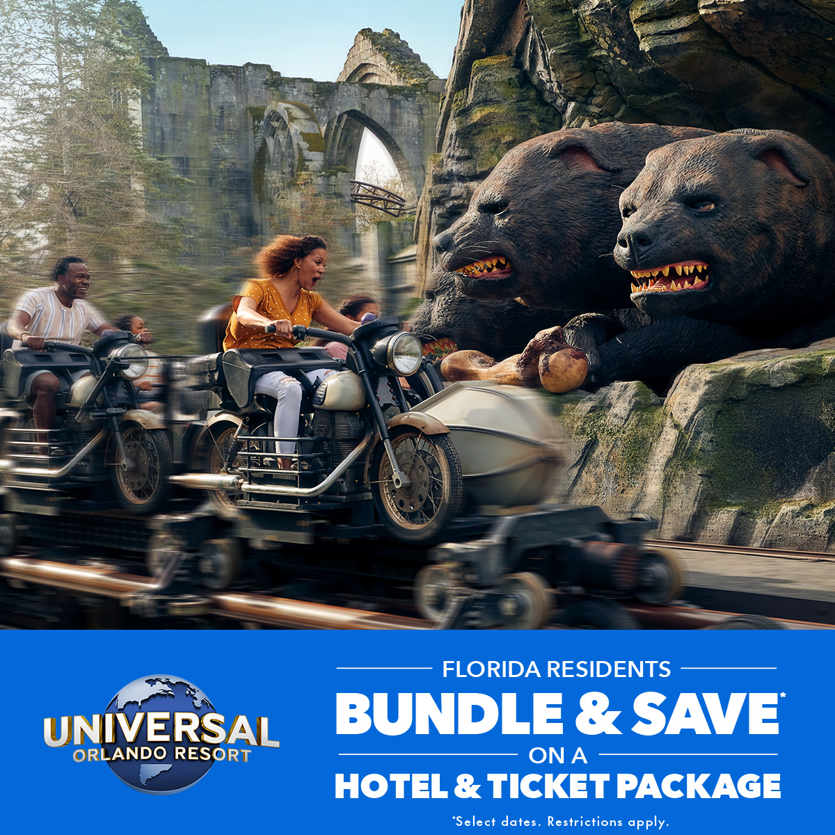 Universal Orlando Resort Facebook ad