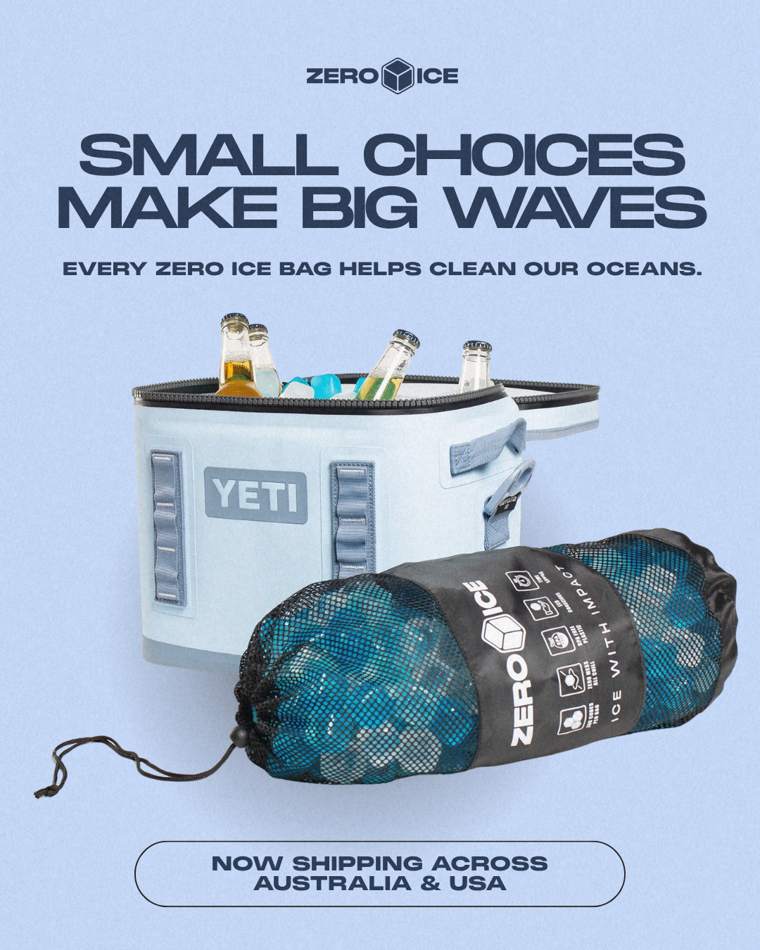 ZERO ICE Facebook ad